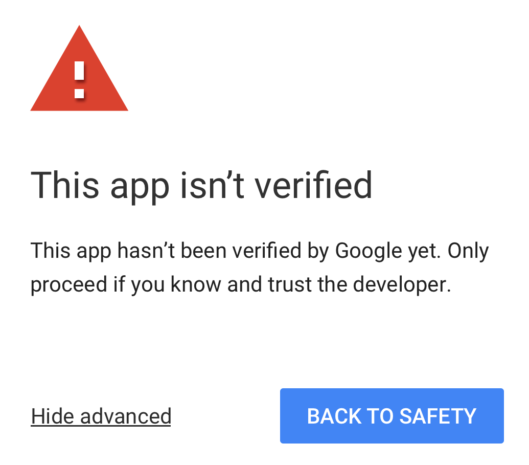 My Google Apps Script App Isn T Verified Understanding Why And How To Fix Mashe